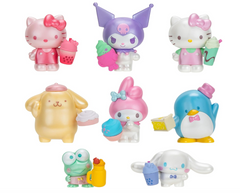 Direct from US Stock SG: Officially Licensed Hello Kitty & Friends Boba Tea Exclusive 8 Figurines