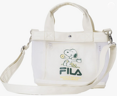 Direct from Japan Snoopy Peanut x Fila Collaboration Lightweight Mini Shoulder Bag (White)