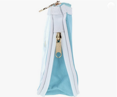 Direct from Japan Stock SG 100% Original Bandai Chiikawa Clear Flat Kids Pouch Pencil Case Blue