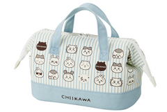Direct from Japan Stock SG 100% Original Bandai Chiikawa Coin Opening Type Insulated Lunch Tote Bag