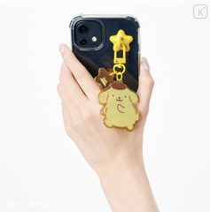 Direct from Japan Sanrio Cinnamoroll Pompompurin Mobile Phone Keyring Hanger with Mascot