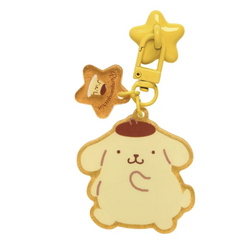 Direct from Japan Sanrio Cinnamoroll Pompompurin Mobile Phone Keyring Hanger with Mascot