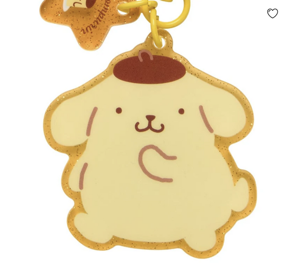 Direct from Japan Sanrio Cinnamoroll Pompompurin Mobile Phone Keyring Hanger with Mascot