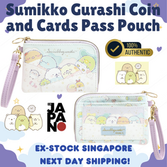 Direct from Japan Stock SG:100% Original San-X Cute Sumikko Gurashi Card Pass Case with Coin Pouch