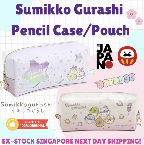 Direct from Japan Stock SG: 100% Original San-X Sumikko Gurashi Kids Angel Naebiten Idol Pen Pouch